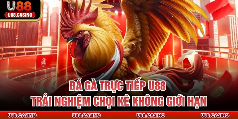 Đá Gà Trực Tiếp U88 - Trải Nghiệm Chọi Kê Không Giới Hạn