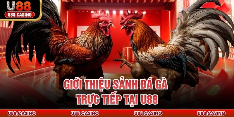 Giới thiệu sảnh đá gà trực tiếp tại U88